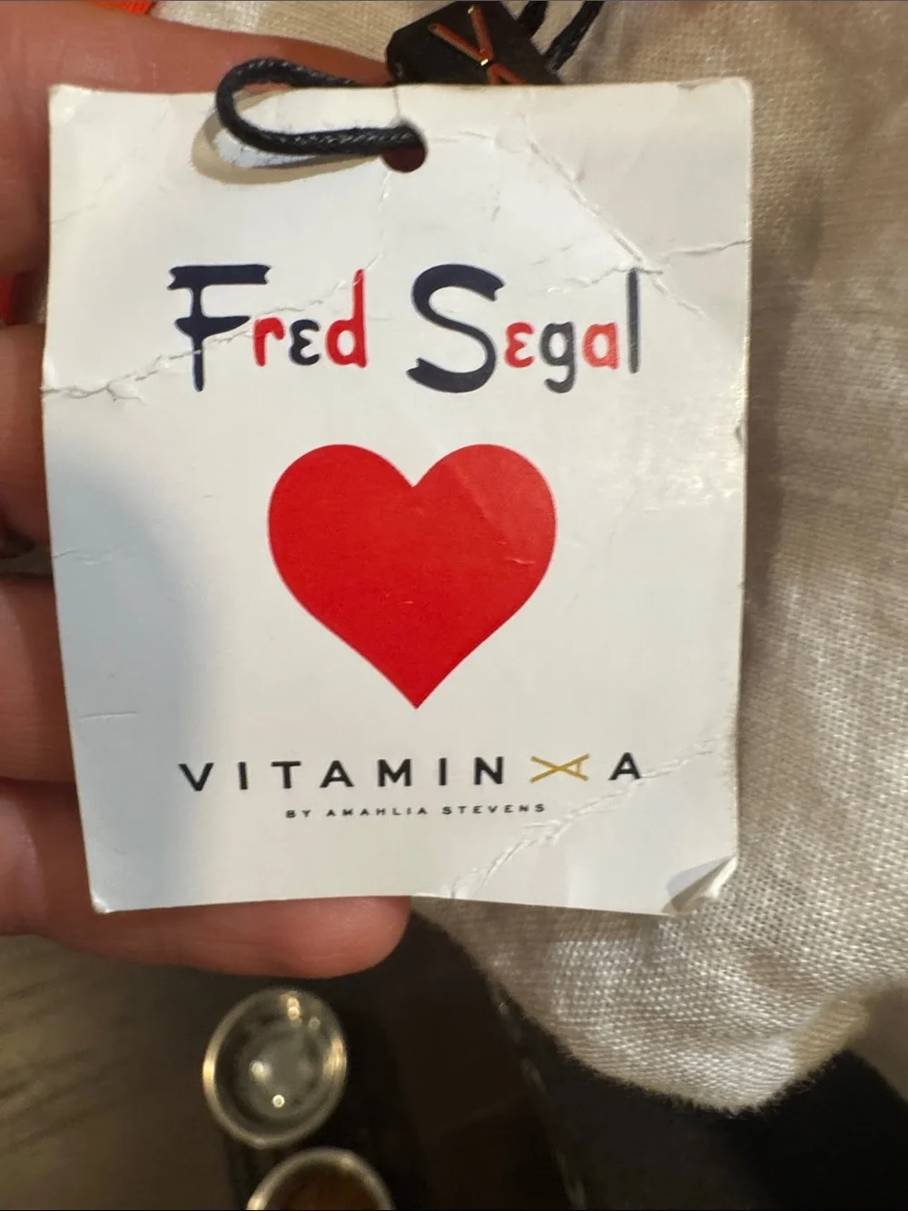 Vitamin A ❤️ Fred Segal Bright Red Ribbed  One-Piece